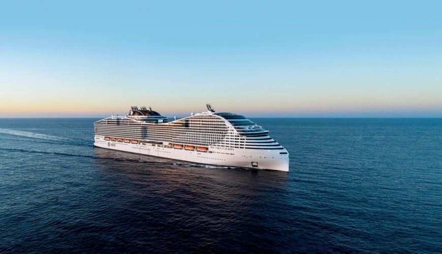 MSC World Europa, el barco más grande de MSC