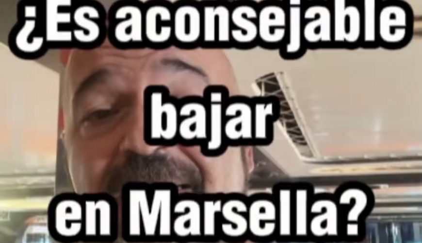Es aconsejable bajar en Marsella
