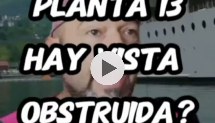 Vista obstruida planta 13