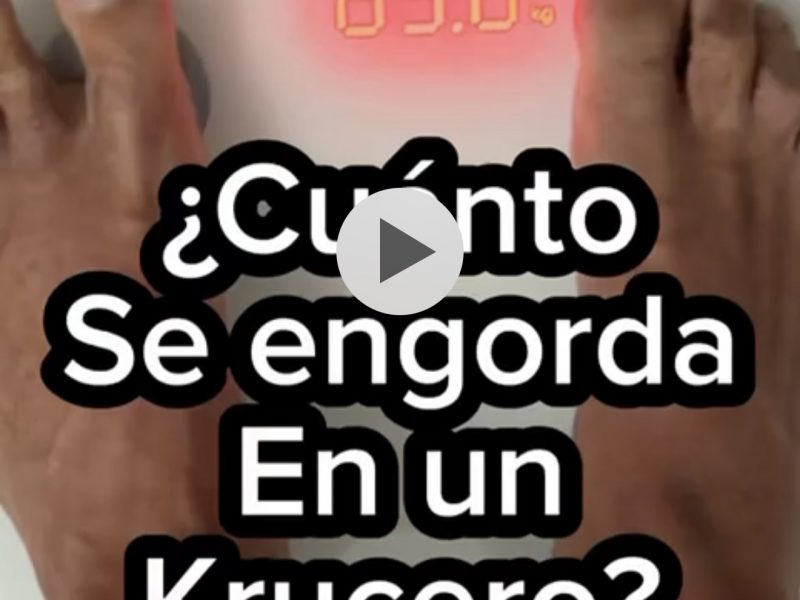 Cuanto se engorda en un crucero